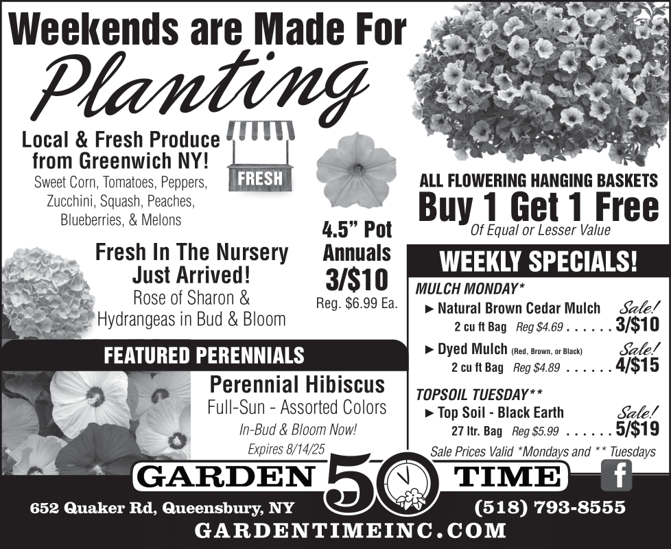 Current Summer Specials!