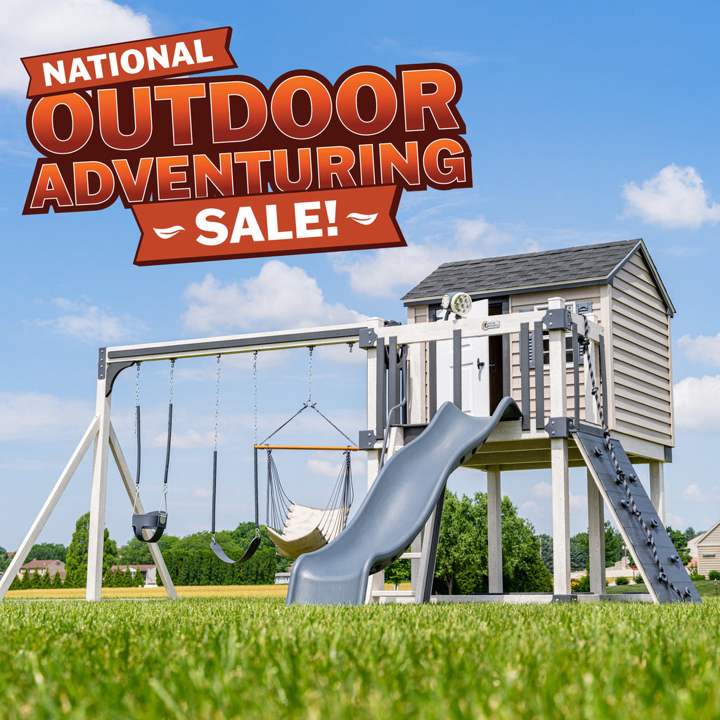 Save 20% on all New Swing Kingdom Playset Orders this Month!