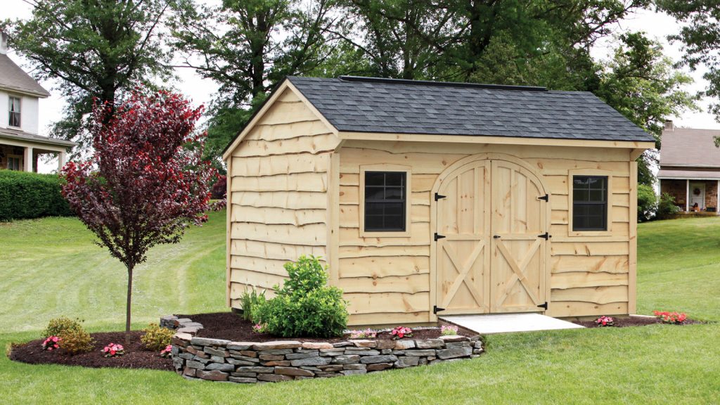 Rustic shed