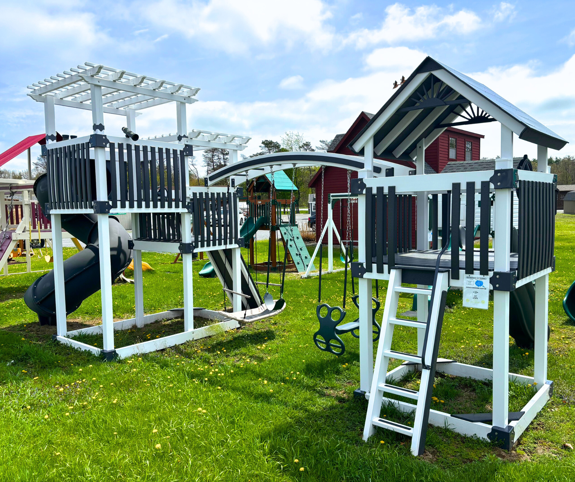 CUSTOM PLAYSET GRAY/WHITE – Garden Time