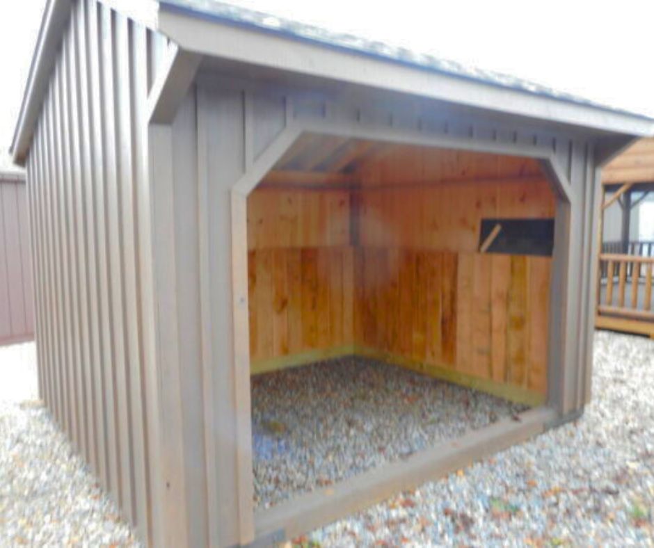 10' X 14' B&B HORSEBARN - MUSHROOM - Garden Time