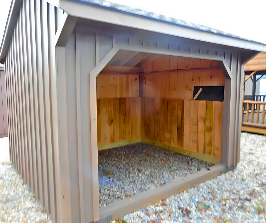 10' X 14' B&B HORSEBARN - MUSHROOM - Garden Time