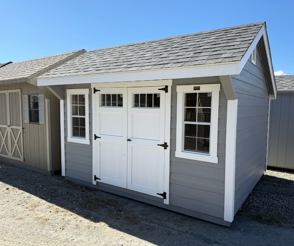 10' X 12' LP SMARTSIDE NEW ENGLAND HAMILTON - LT GRAY - Garden Time