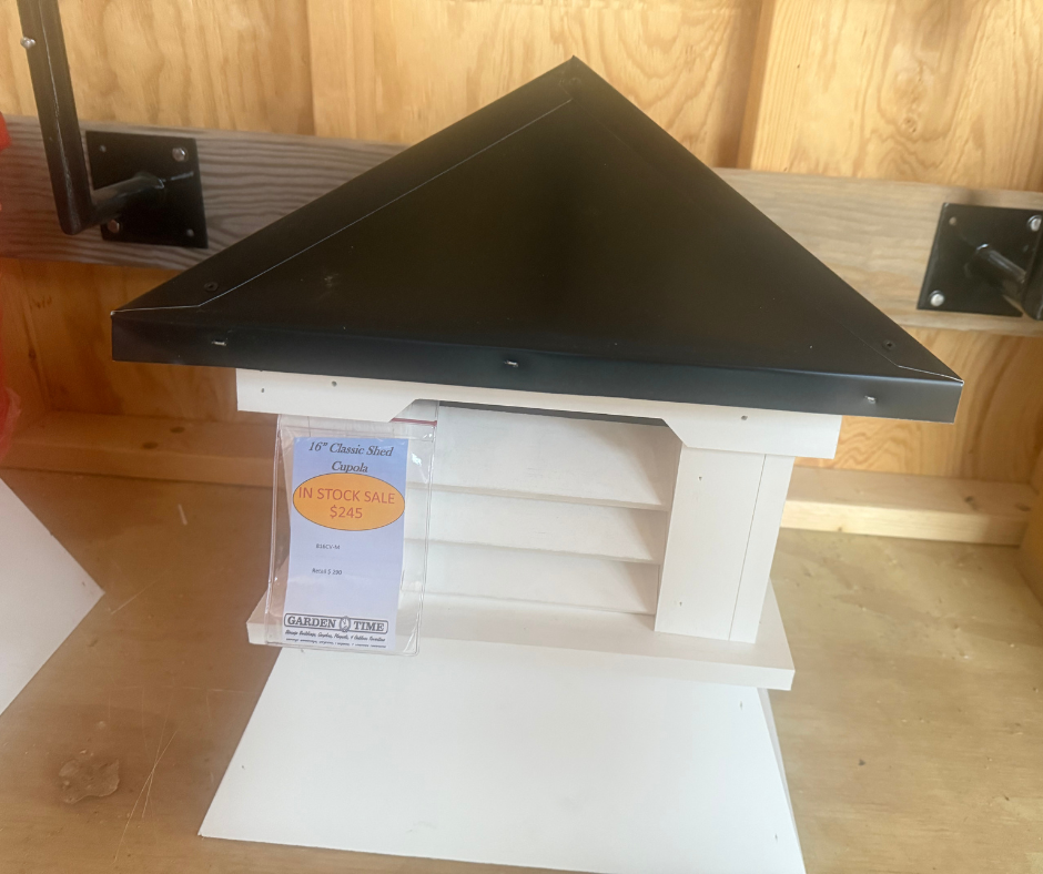 16" CLASSIC SHED CUPOLA - Garden Time