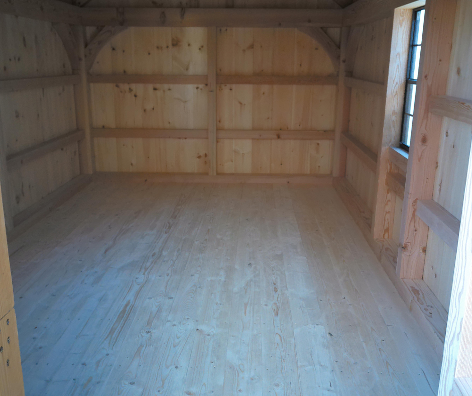 10' X 16' T&G PINE SHED TIMBERFRAME - DRIFTWOOD - Garden Time