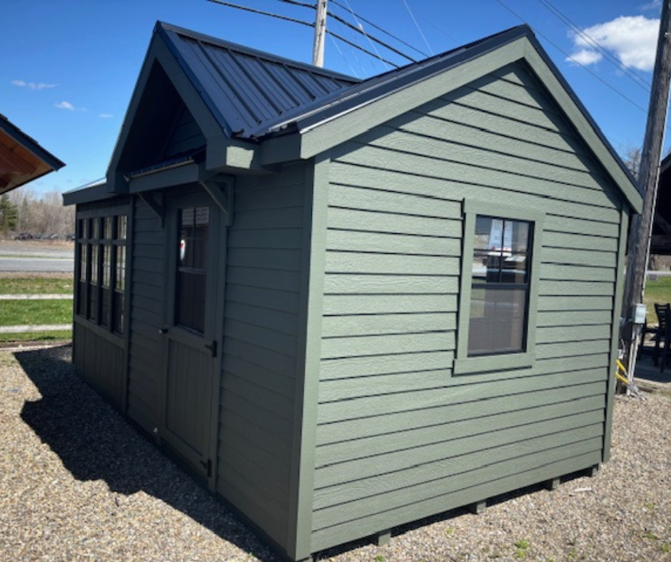 10' X 18' LP SMARTSIDE GREENHOUSE SEEDHOUSE - AVOCADO - Garden Time