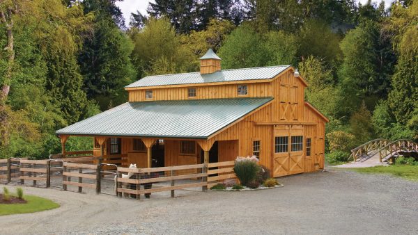 Horse Barn Sales & Delivery in NY, VT, PA, MA | Garden Time