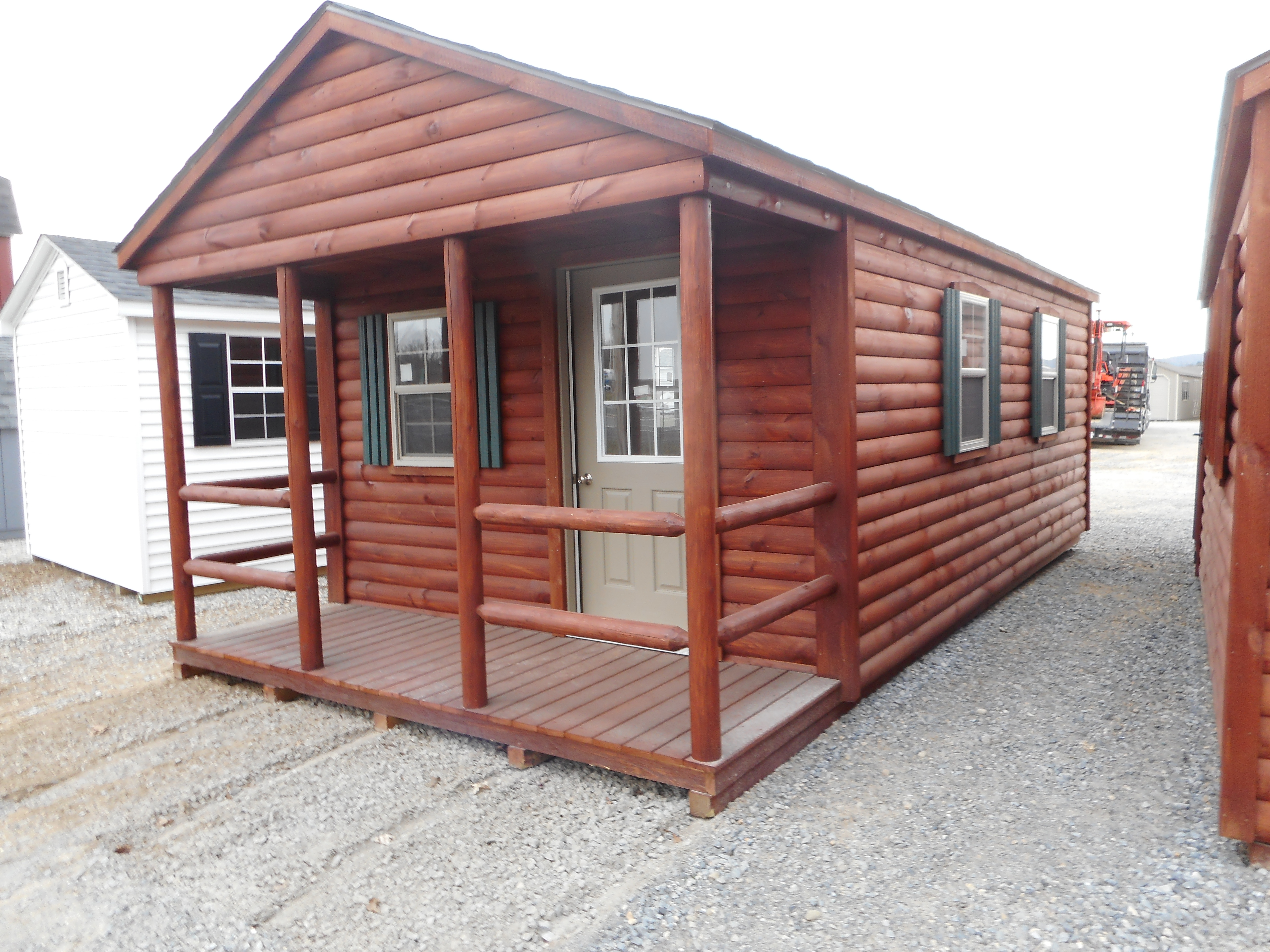 12' X 24' Log Fulton Cabin : Image 1